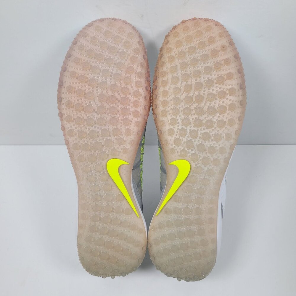 Nike Alpha Huarache 7 Pro TF Lax Men's White Gray Shoes CJ0235-101 US Sz 14 NWB - Picture 9 of 10